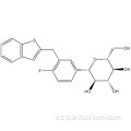 (1S) -1,5-Anhidro-1-C- [3 - [(1-benzotiofen-2-il) metil] -4-fluorofenil] -D-glucitol CAS 761423-87-4